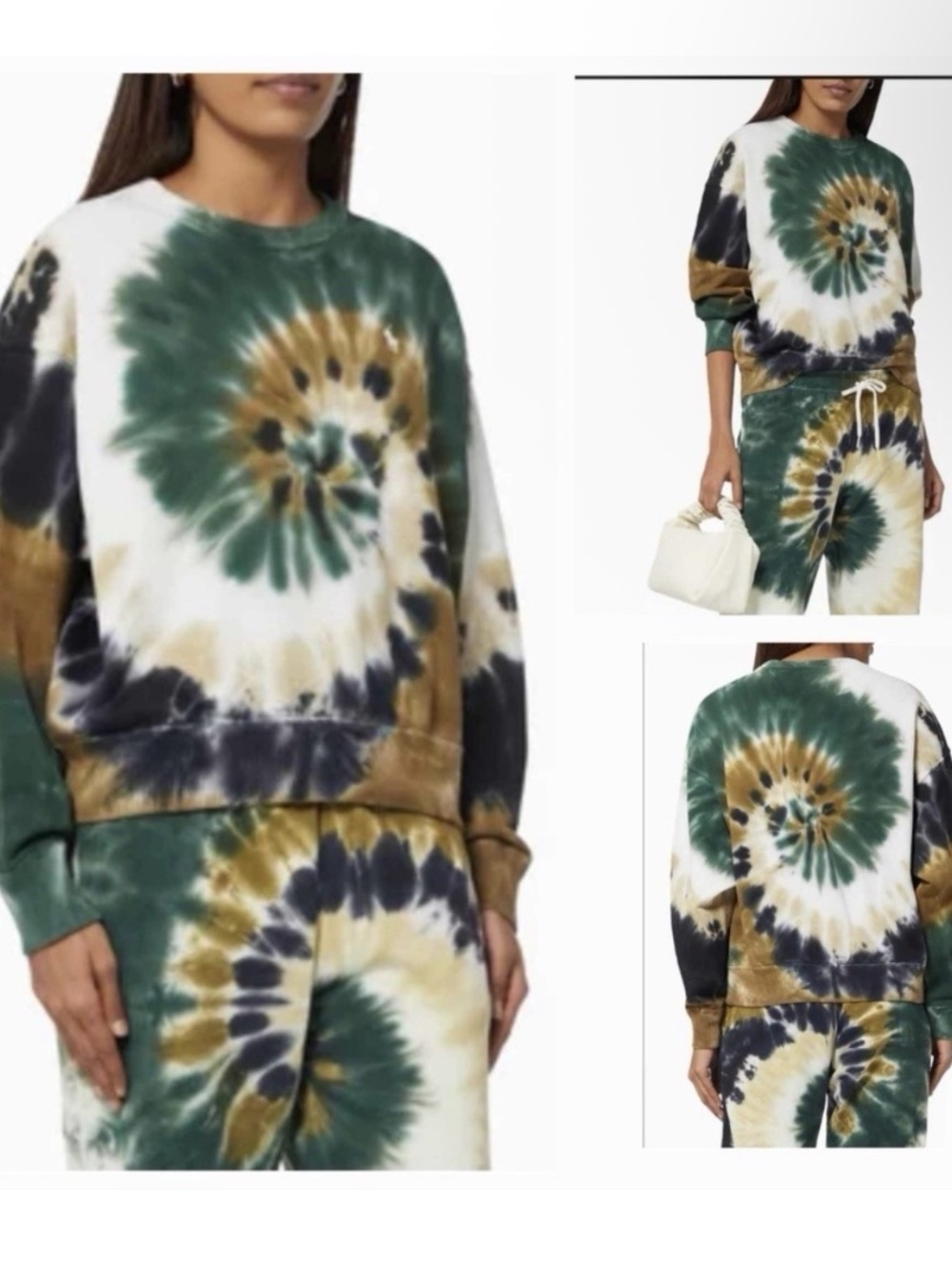 POLO RALPH LAUREN SPIRAL TIE DYE SWEATSHIRT XS!